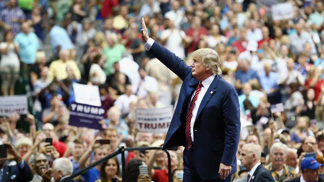 Trump Lambasts Media At Rally Celebrating 100 Days in Office
