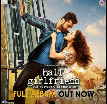 Half Girlfriend’s song album released- A collaboration of love songs