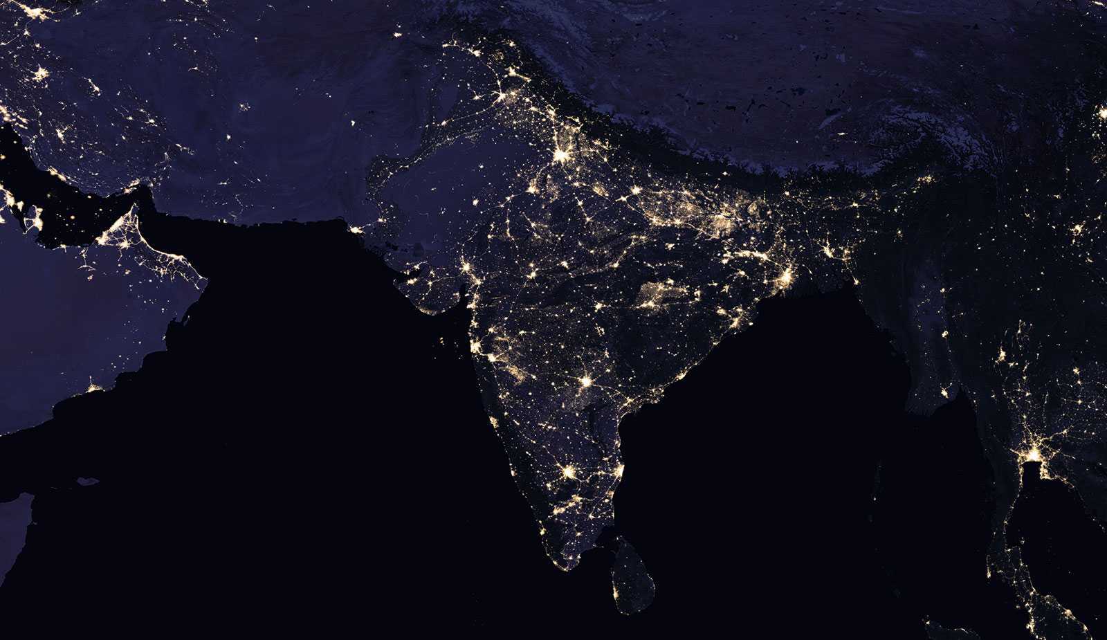 Watch glittering India from space, NASA released composite view of Earth