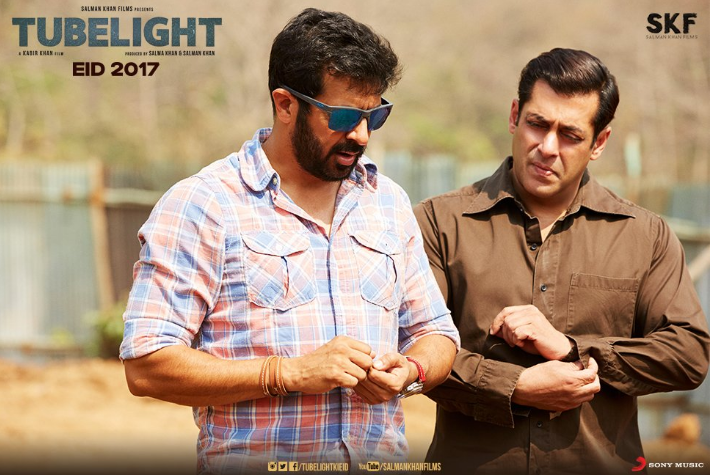 Tubelight teaser will be out in 5 days- Salman Khan is seen on a train ride in the new poster, Lets see what he is upto
