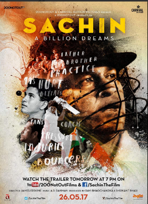 “Sachin : A Billion Dreams” official Trailor Release,The god of Cricket is all set to make his debut in Bollywood