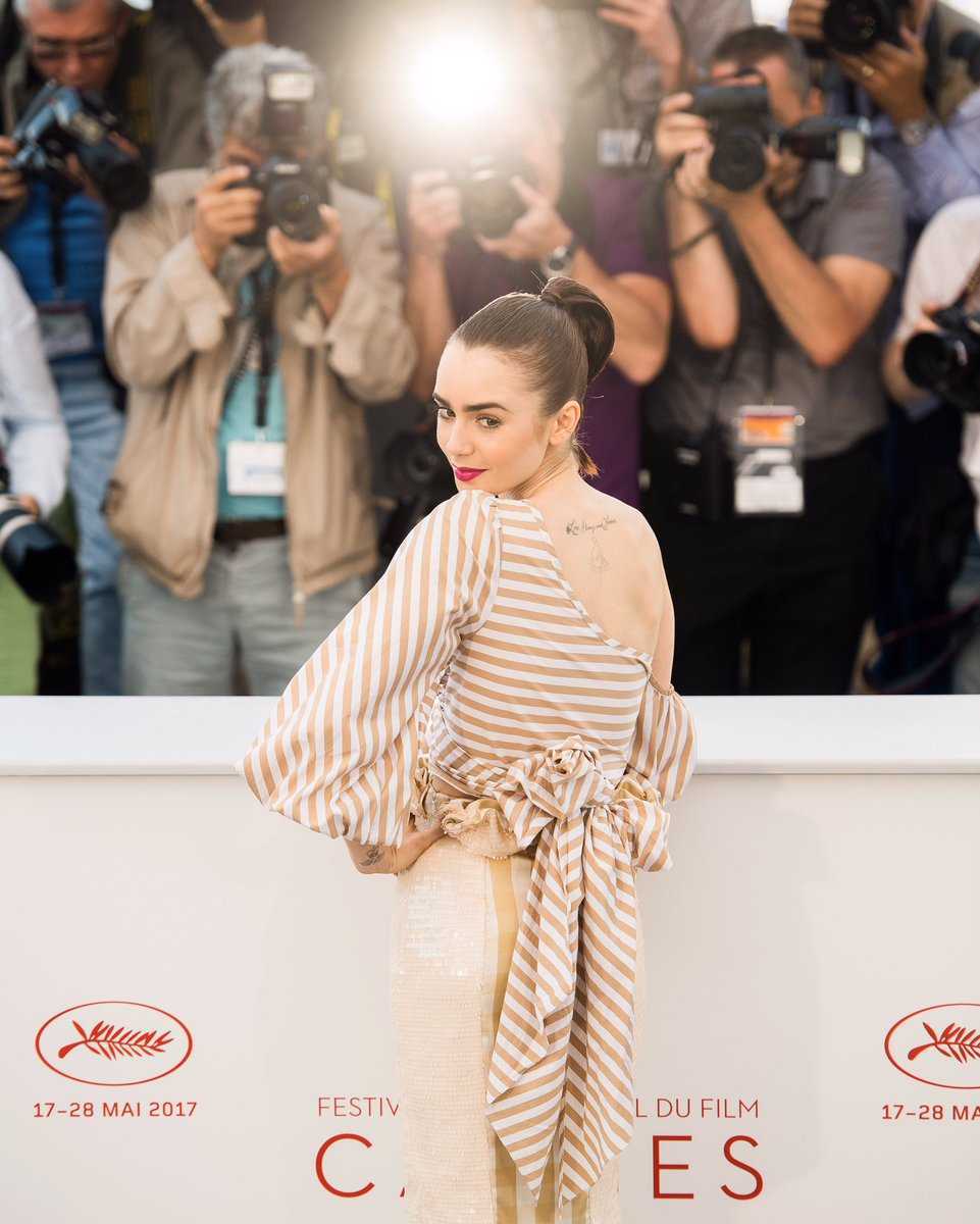Lily Collins At The Cannes International Film Festival 2017