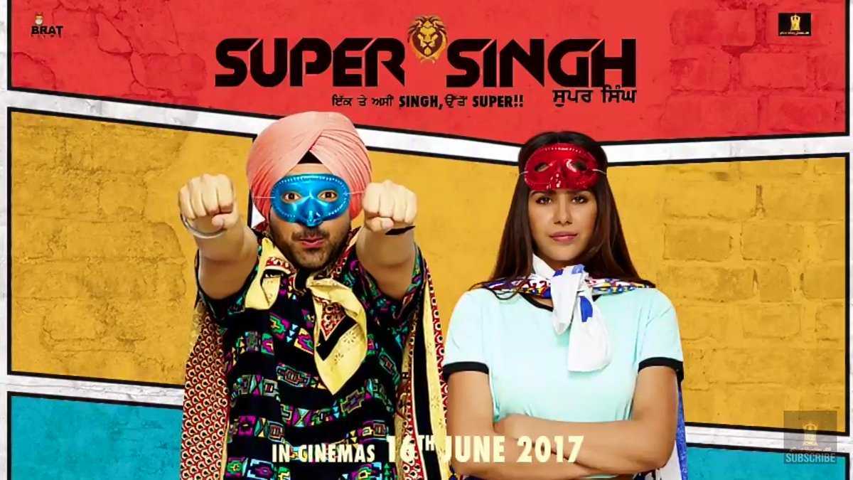 Diljit Dosanjh starrer Super Singh’s trailer released : Watch Diljit Dosanjh’s super hero avtar movie Super Singh in June
