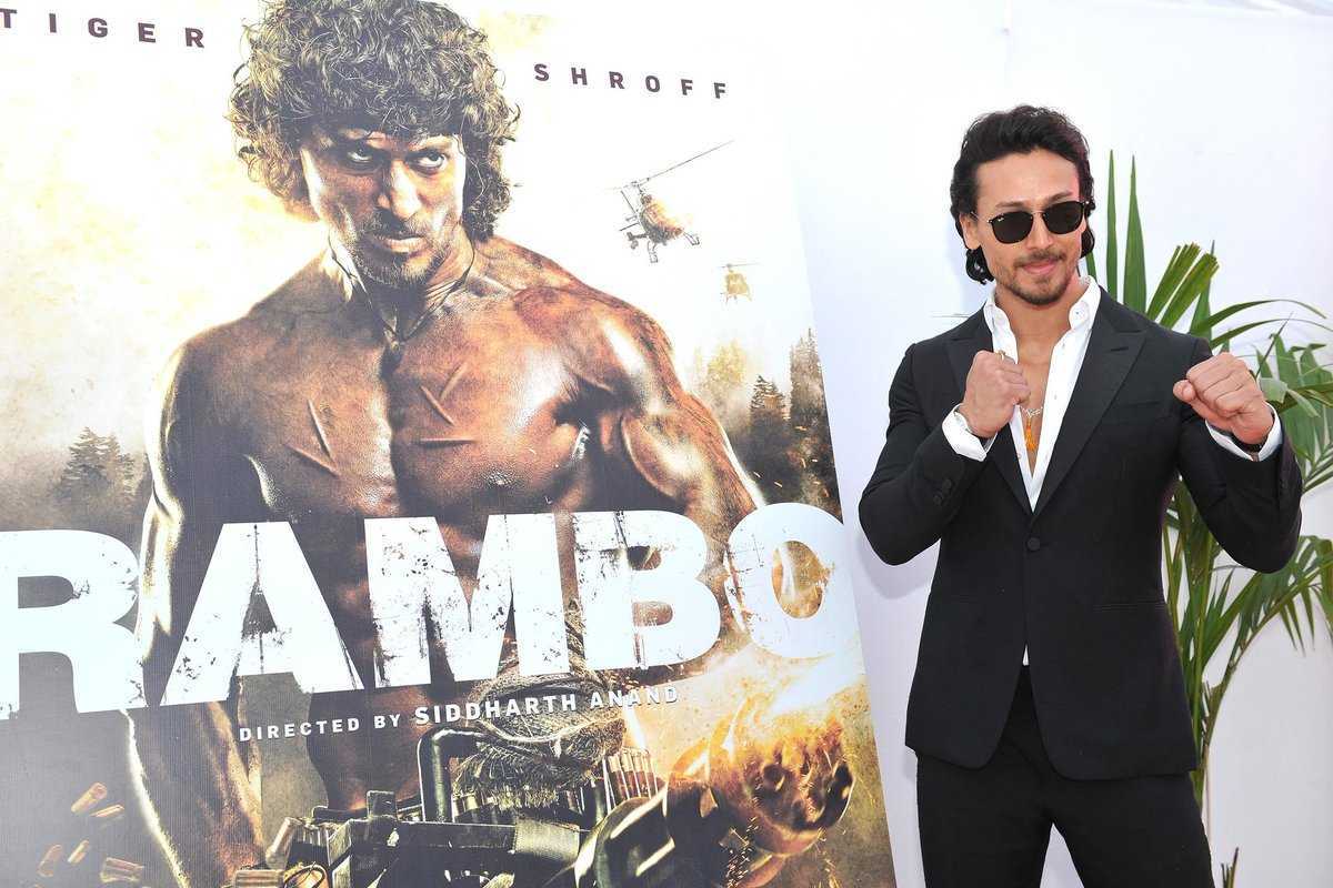 Cannes 2017 : Tiger Shroff unveils the first look of Rambo remake at the Cannes Film Festival.