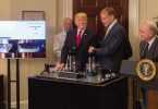 Donald Trump At White House Event, Glass Manufacturing Back To US