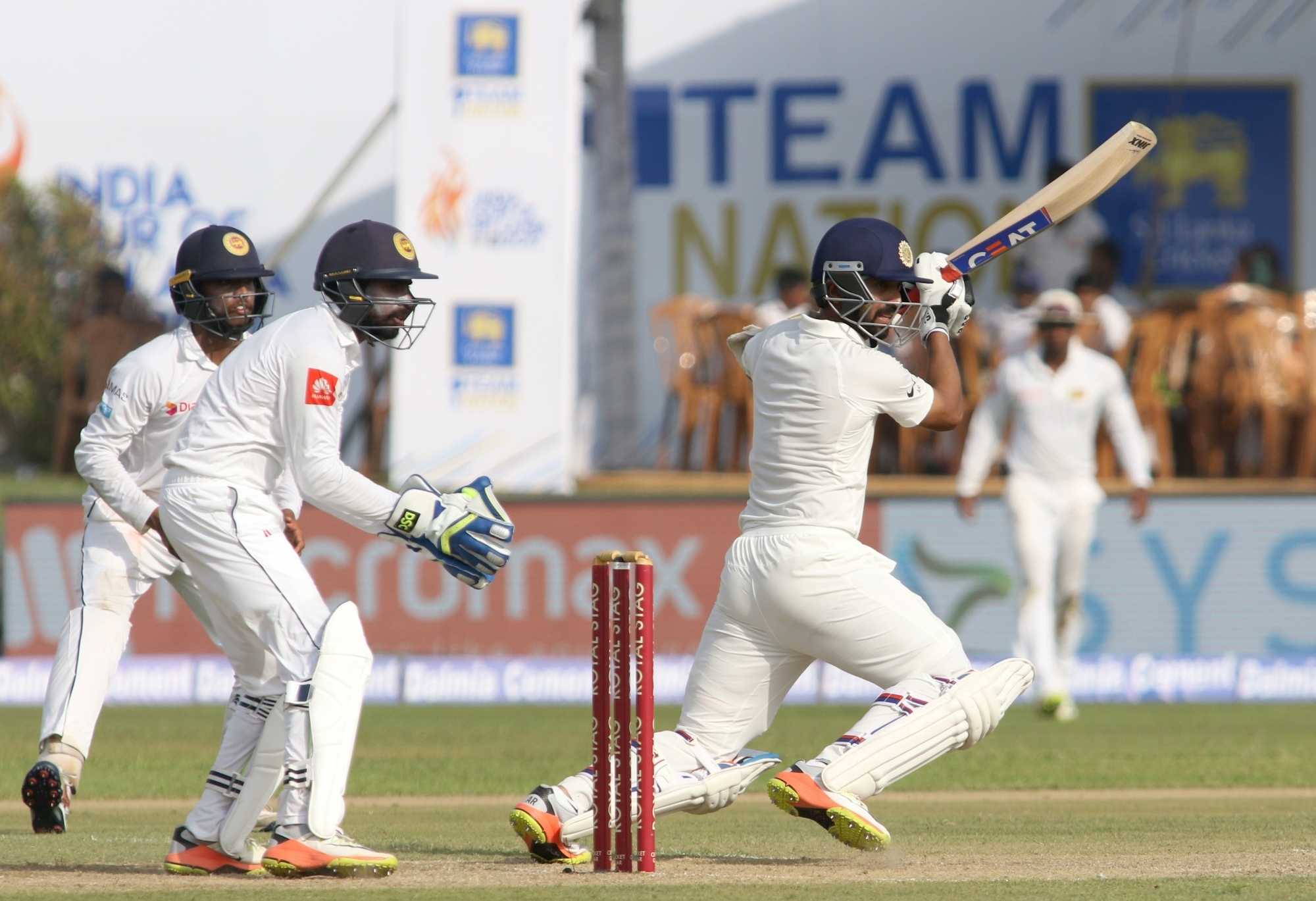 India Vs Sri Lanka 2017, 1st Test: Shikhar Dhawan and Cheteshwar Puajara gives India advantage on the first day