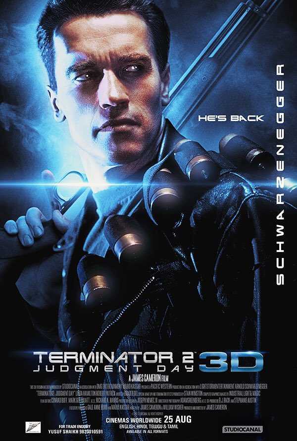 Terminator 2: Judgement day- James Caron’s action movie returns to cinemas in 3D