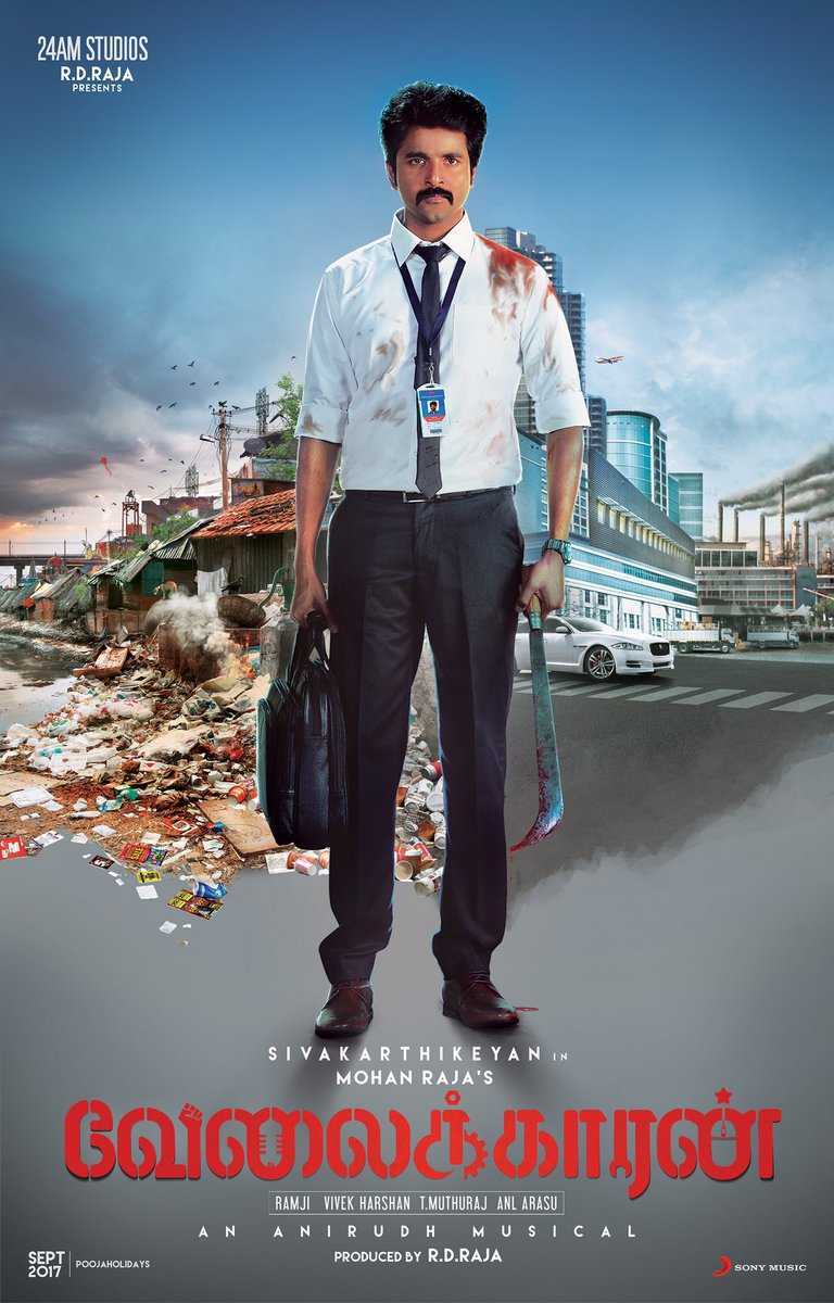 Velaikkaran action thriller is marked for September release