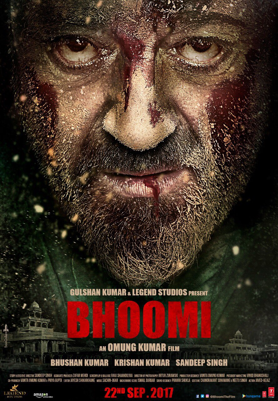 Sanjay Dutt upcoming movie Bhoomi new poster 