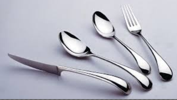 Premium cutlery are best maintained with soft clothes