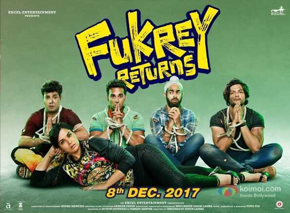 Fukrey returns with a new poster and star cast in a comedic way