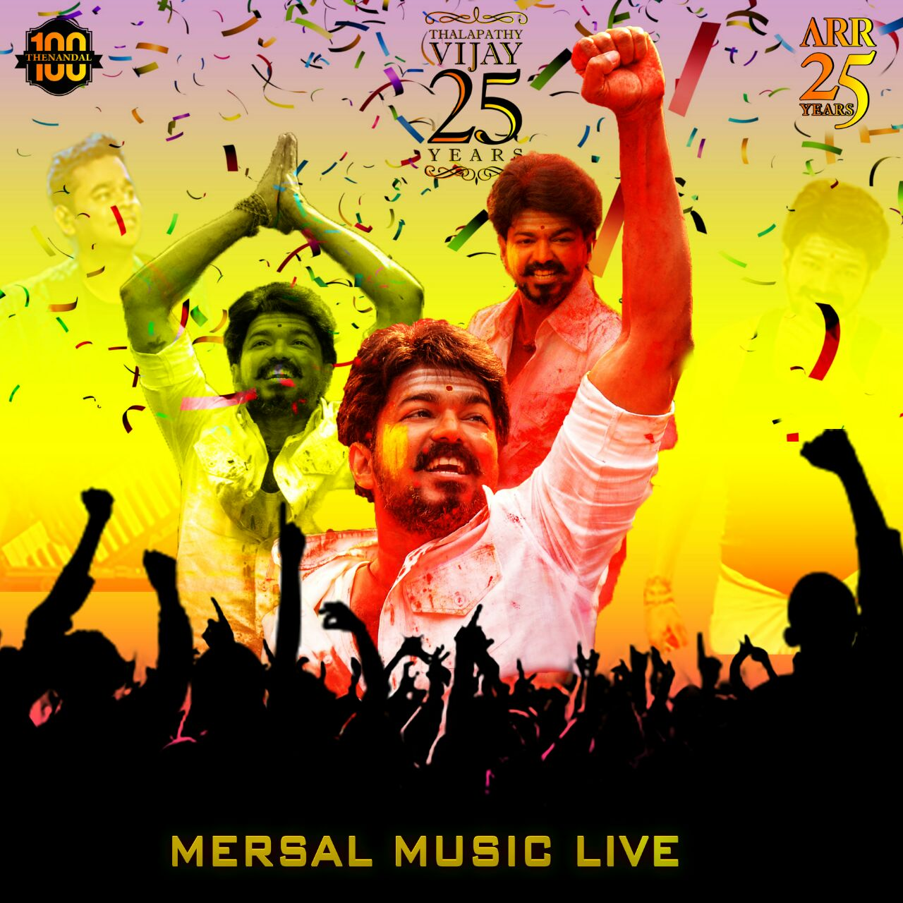 Mersal, Vijay and A.R. Rahman, Live from  Chennai for the audio launch