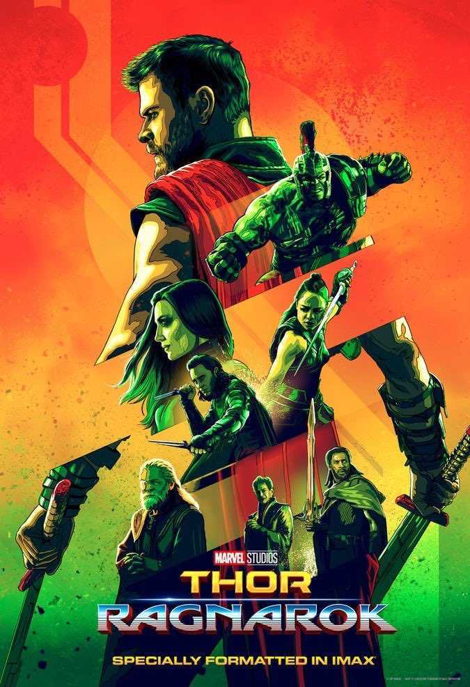 Thor Ragnarok has a new IMAX poster.
