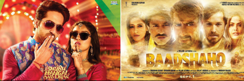 Baadshaho may outshine Shubh Mangal Saavdhan at the Box office