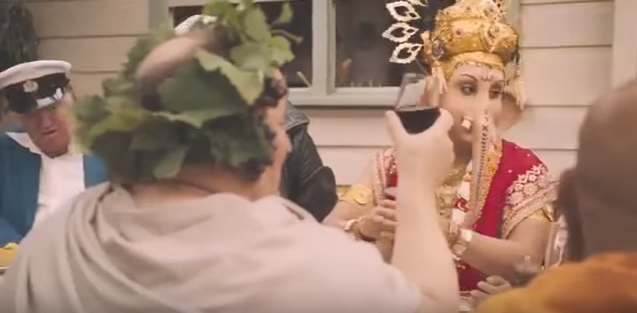 Ganesha Australian advertisement led to protest by Hindu community