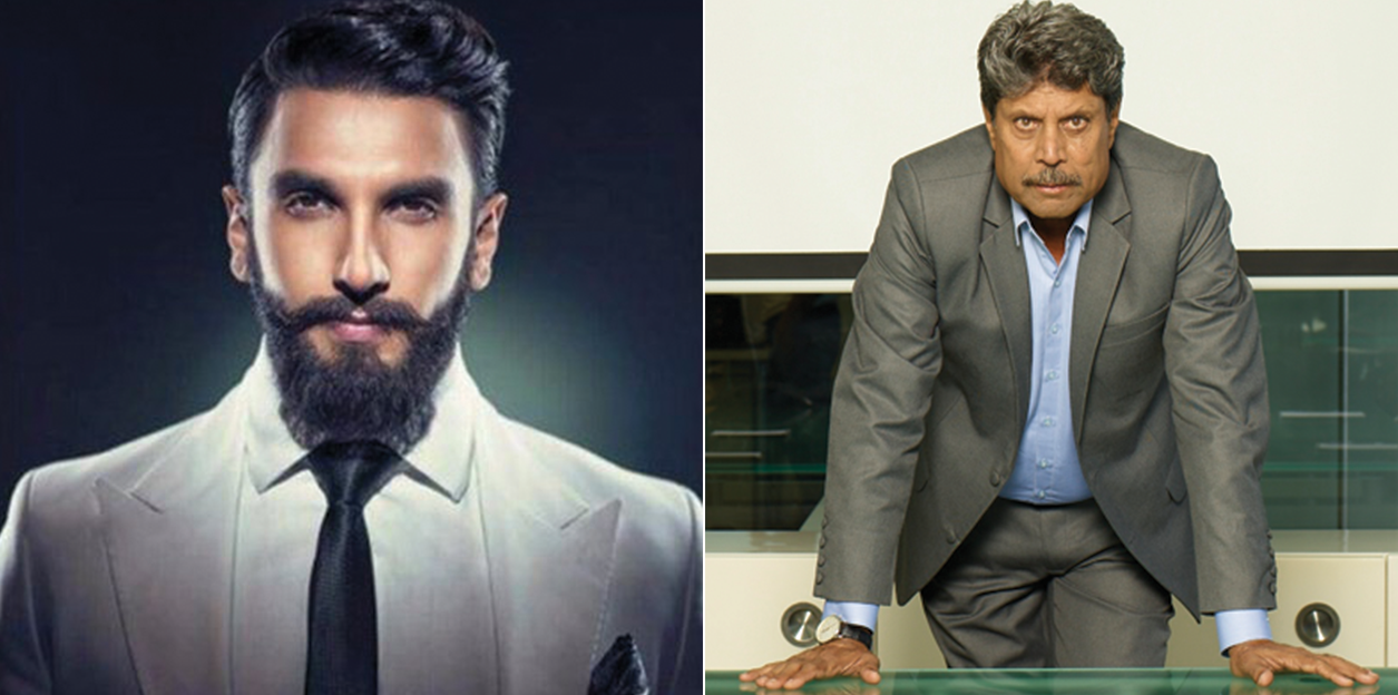 Ranveer singh all set to portray the character of Kapil Dev in his next