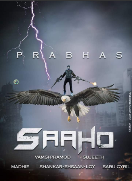 Saaho behind the scene images of: Prabhas and team working hard for the movie