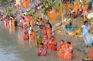 chhath puja celebration 