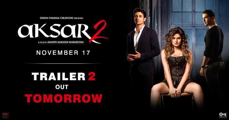Aksar 2 movie second trailer to be released tomorrow