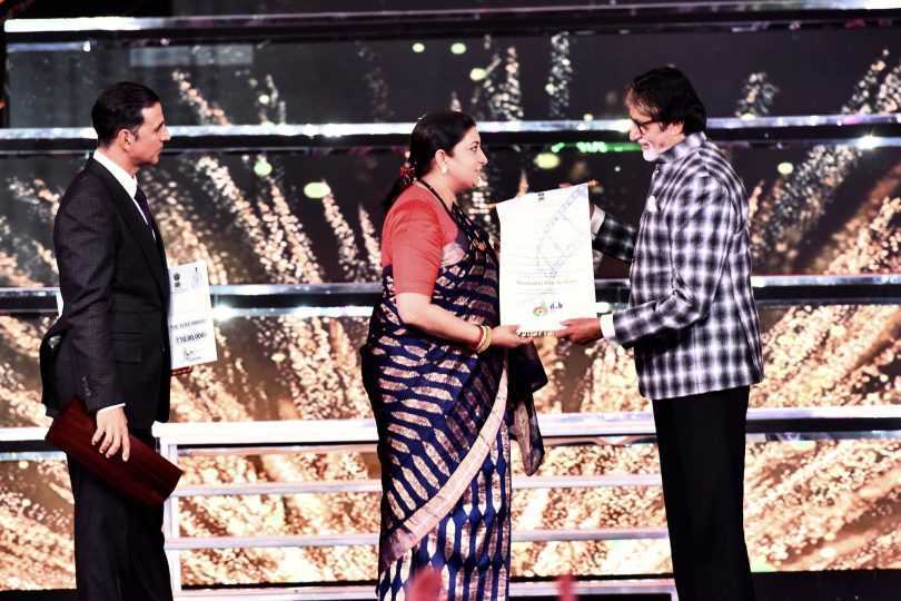 IFFI 2017: Big B wins ‘Film Personality of The Year’, on closing ceremony