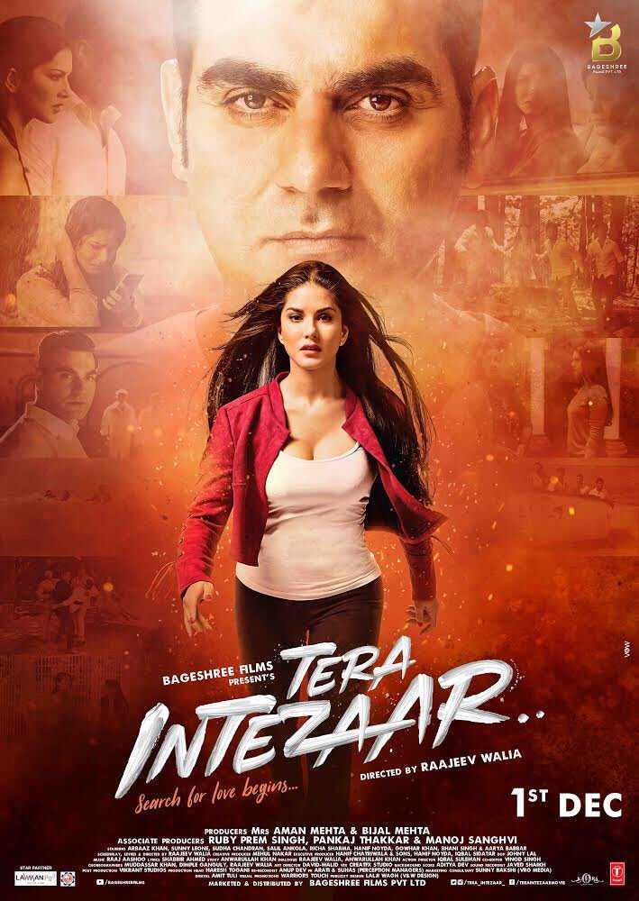 Sunny Leone and Arbaaz Khan film “Tera Intezaar” Release Date Shifts to 1 dec