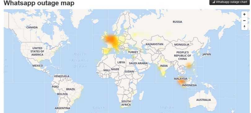 Whatsapp Down : Service outage in India and globally affect millions