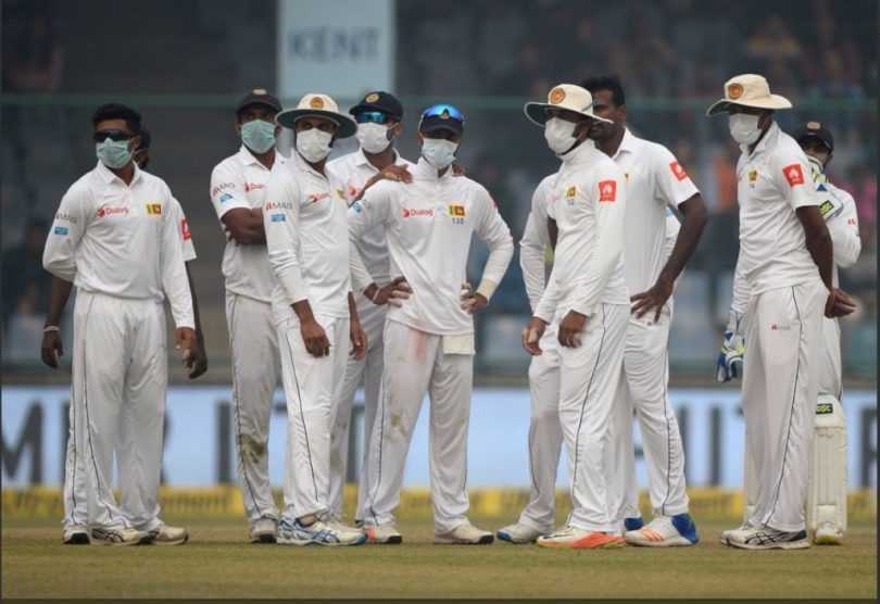 Delhi Smog: Sri Lankan Team players put on breathing masks, match halted