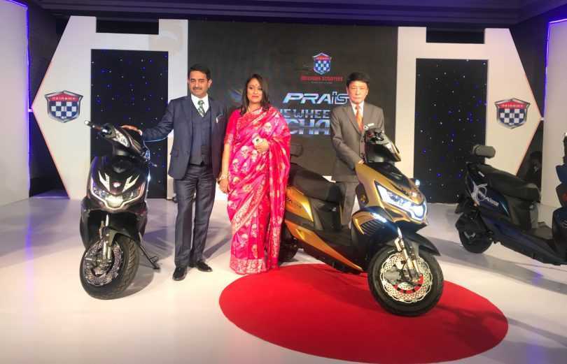 Electric scooter Okinawa Praise launched today at Rs 59,889