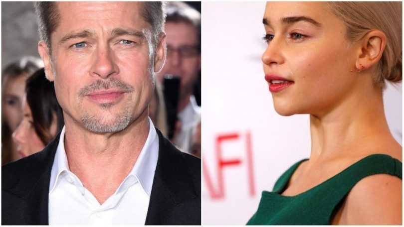 Brad Pitt bid 0,000 to watch GOT with Emilia Clarke