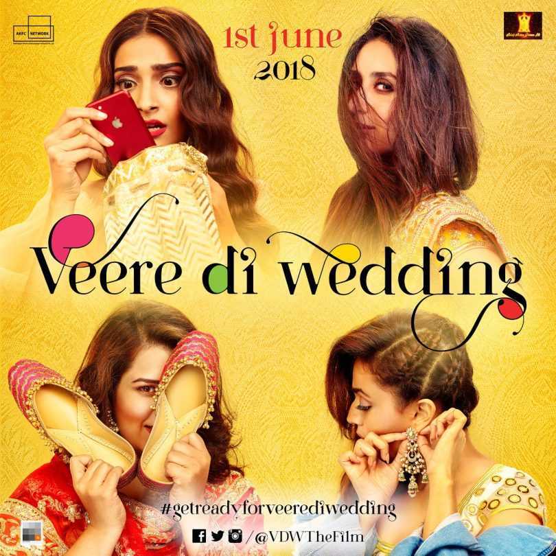 Sonam Kapoor launched Veere Di Wedding poster