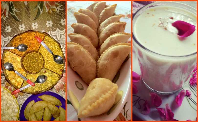 Holi best food items and the necessity of the items in the festival