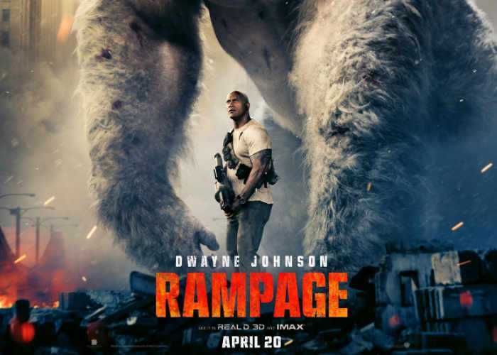 Dwayne Johnson starrer ‘Rampage’ trailer is dumber than an illiterate Gorilla!!