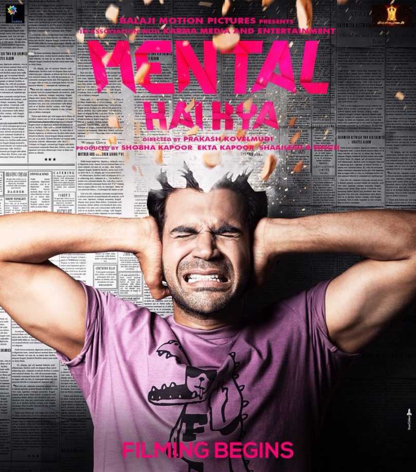 Mental Hai Kya, new posters, Kangana Rananut and Rajkumar Rao can’t stand the mental pressure