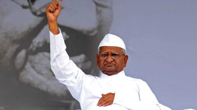 Anna Hazare goes on Hunger strike over Lokpal bill