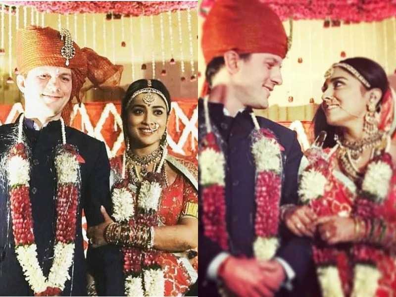 Shriya Saran got hitched to Andrei Koscheev in Udaipur wedding ceremony
