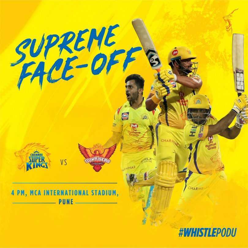 IPL 2018 CSK vs SRH Match Preview: Chennai will host Sunrisers Hyderabad at Pune