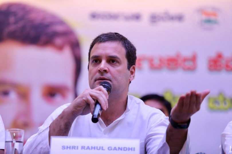 Rahul Gandhi in Bengaluru, accuses Modi of neglecting oppression against Dalits and Women, calls him an angry man