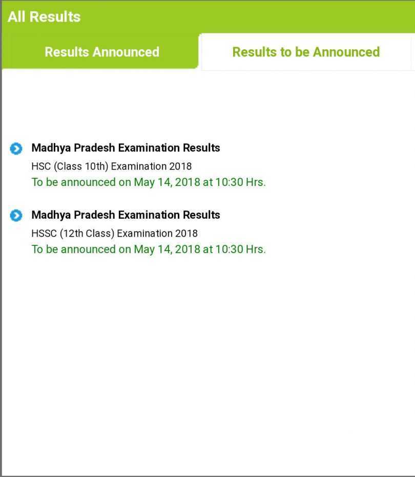 MPBSE 2018 Class 10th and 12th Results declared, check at mpbse.nic.in