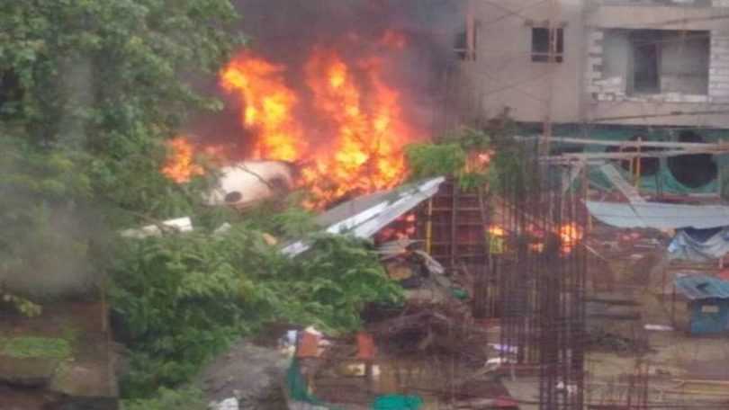 Five people died in Mumbai as UP Government Chartered Plane Crashes