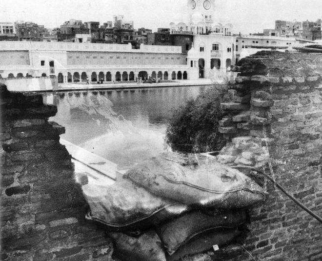 Operation Blue Star 34th anniversary, Golden Temple secured by police