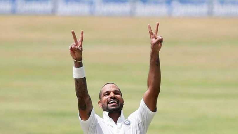 Shikhar Dhawan only sixth to score century before lunch on first day