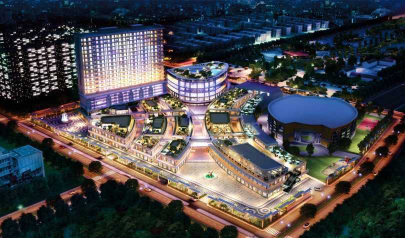 Ghaziabad development Authority sealed Habitat Center mall Indirapuram