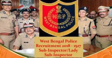 West Bengal SI Recruitment 2018 Admit Card announced at policewb.gov.in