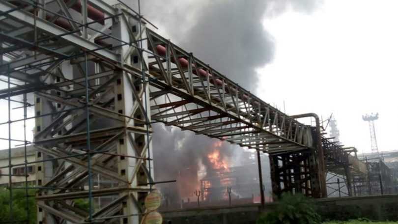 Who is responsible for Fire at BPCL plant in Chembur? 21 people injured