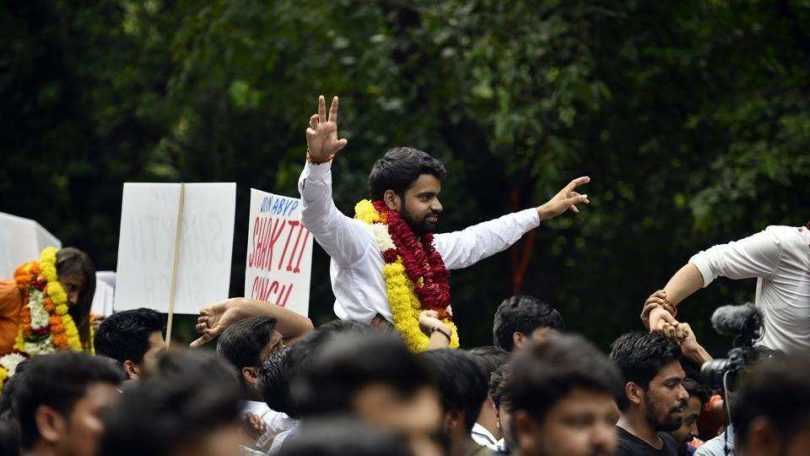 ABVP wins three seats including President’s in DUSU Polls 2018, Congress bags 1