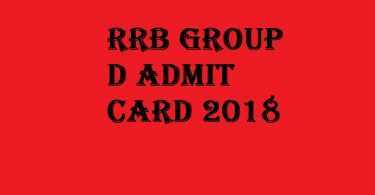 Railway Recruitment Board or RRB Group D Admit card to be available on September 13