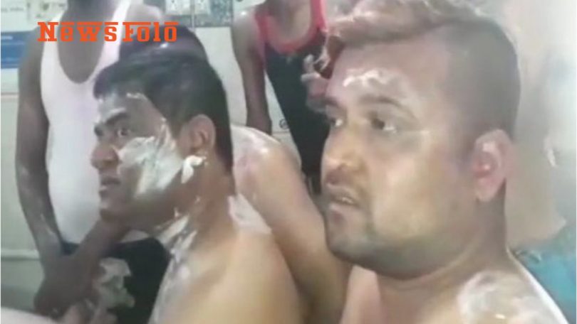 Acid attack on Congress leader Inayatullah Khan’s winning rally at Tumkur, Several injured