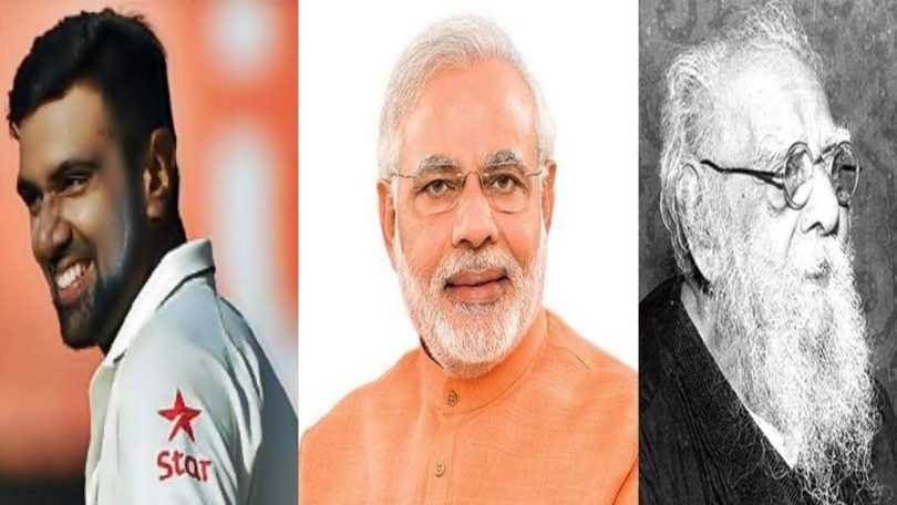 Happy Birthday Narendra Modi, Ravichandran Ashwin, and M.F Husain